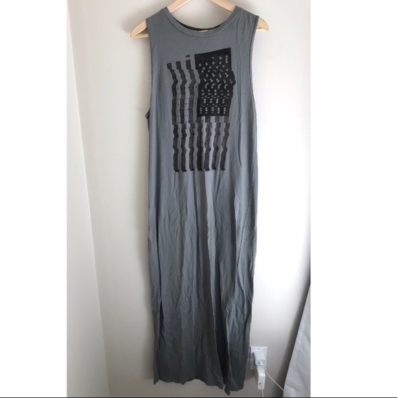 Cotton maxi dress. - Picture 2 of 2